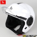 Casco jet MT Helmets Viale SV S Solid A0 blanco