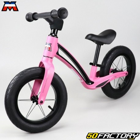Motobécane Roadie 12 inch balance bike pink