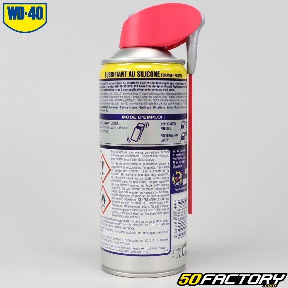 Lubrifiant multifonctions silicone WD-40 Specialist 400ml