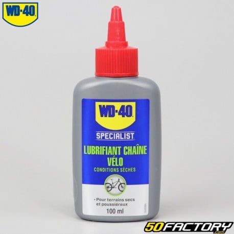 WD-40 Specialist Fahrradkettenschmiermittel für trockene Bedingungen, 100 ml