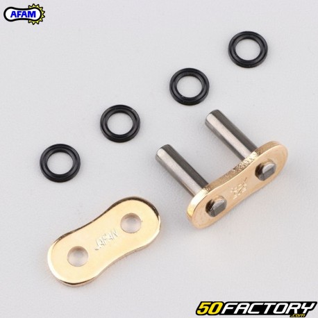 Reinforced chain quick release 525 (O-rings) Afam XHR3 gold to rivet