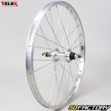 20&quot; (21-406) bicycle rear wheel for freewheel 5/6/7V Mach1 Kid bicycles 110 alu gray
