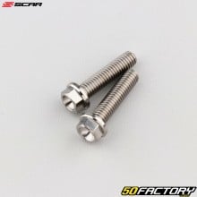 KTM SX, Husqvarna TC 50 fork legs titanium screws Scar (batch of 2)