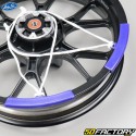 Felgenschutz für die Montage von blauen Reifen Motion Pro V2