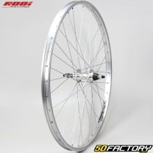 Bicycle rear wheel 26&quot; (21-559) for freewheel 6/7V Rodi Parallex alu gray