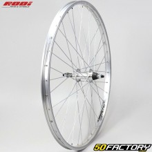 Ruota posteriore bicicletta 26" (21-559) per ruota libera 6/7V Rodi Parallex alu grigia