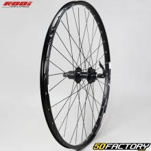 27.5&quot; (23-584) bicycle rear wheel for 8/9/10V cassette Rodi Blackrock 23 alu black