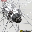 XNUMX&quot; (XNUMX-XNUMX) Roda traseira da bicicleta para XNUMX/XNUMXV Rodi QR Freewheel Free forma de alumínio cinza