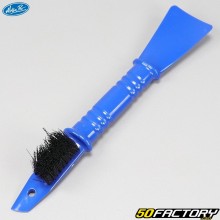 Espátula antibarro con cepillo Motion Pro azul