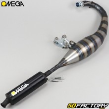 Escape MBK 51, silenciador Motobecane Omega G2 preto