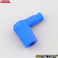 Short silicone suppressor Ariete blue