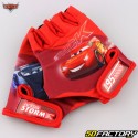 Short cycling gloves, children&#39;s scooter Cars 3 red