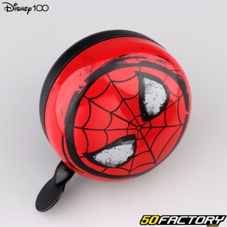 Bicycle bell, children's scooter Disney 100 Spider-Man Ã˜80 mm red