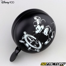 Sino de bicicleta, scooter infantil Disney Mickey Mouse &Oslash;100 mm preto e branco