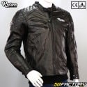 Lederjacke Restone  CE zugelassenes Motorrad schwarz