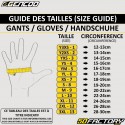 Handschuhe Street Gencod Pro CE-zugelassen für Motorrad schwarz