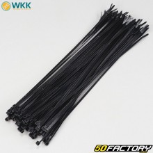Kunststoffmanschetten (Rilsan) 4.8x390 mm WKK schwarz (100 Stück)