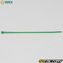Collarines de plástico (rilsan) 3.6x200 mm WKK verdes (100 piezas)