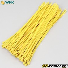 Kunststoffmanschetten (Rilsan) 4.8x300 mm WKK Eigelb (100 Stück)
