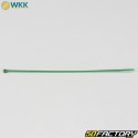 Collarines de plástico (rilsan) 2.5x200 mm WKK verdes (100 piezas)
