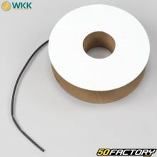 Heat-shrink tubing Ø2.4-1.2 mm WKK black (10 meters)