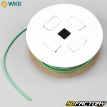 Heat-shrink tubing Ø2.4-1.2 mm WKK green (10 meters)