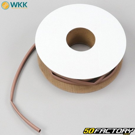Heat-shrink tubing Ã˜4.8-2.4 mm WKK brown (10 meters)