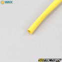 Gaine thermo-rétractable Ø4.8-2.4 mm WKK jaune (10 mètres)