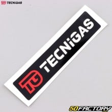 Sticker Tecnigas noir, rouge, blanc