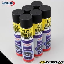 Pintura Autolac preto mate 600ml (caixa de 6)