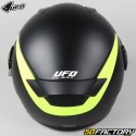 Casco jet UFO Spirit negro mate