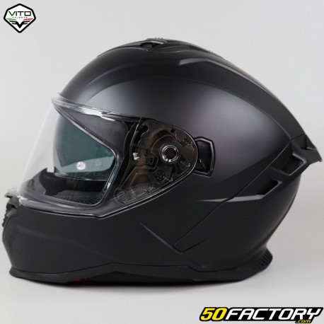 Capacete integral Vito Presto preto mate