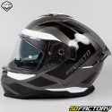 Capacete integral Vito Presto cinza, preto