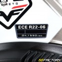 Full-face helmet Vito Presto grey, black