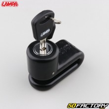 Anti-theft locks disk Lampa black pinch