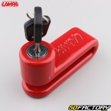 Disco de bloqueo antirrobo Lampa Pinch XL rojo