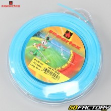 Brushcutter line Ø4 mm star nylon Sopartex blue (30 m spool)