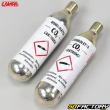 CO2g threaded cartridges Lampa (batch of 2)