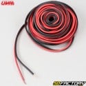 Cables eléctricos universales de 1 mm Lampa negro y rojo (10 metros)
