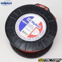 Filo per decespugliatore Ø4 mm quadrato nylon Sodipieces rosso (bobina da 50 m)