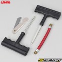 Tubeless tire puncture repair kit with &quot;braid&quot; wicks Lampa Go Pro