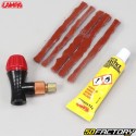 Tubeless tire puncture repair kit with &quot;braid&quot; wicks Lampa Go Pro