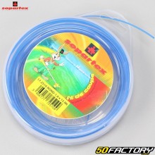 Hilo de desbrozadora Ø1.65 mm nylon redondo Sopartex azul (bobina de 15 m)
