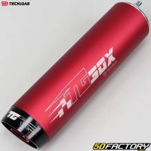 Silencer Tecnigas Matte red aluminum E-Box