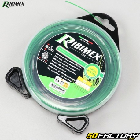Green Ribimex Nylon Round 1.3mm Trimmer Line (15m Spool)