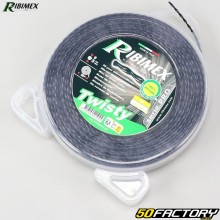 Filo per decespugliatore Ø3 mm elicoidale Ribimex nylon nero (bobina da 50 m)