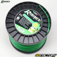 Filo per decespugliatore Ø3.3 mm tondo nylon Ribimex verde (bobina da 100 m)