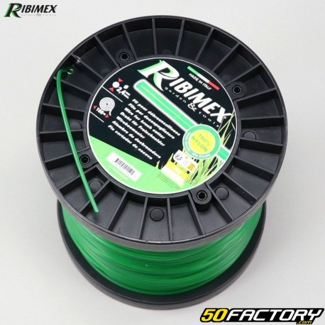 Green Ribimex Nylon Round 2.4mm Trimmer Line (180m Spool)