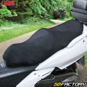 Funda de asiento para maxi scooter 74x100 cm Lampa aire Grip negro