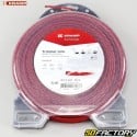 Linha de roçadeira helicoidal de nylon Kramp Red 3.3 mm (carretel de 46 m)